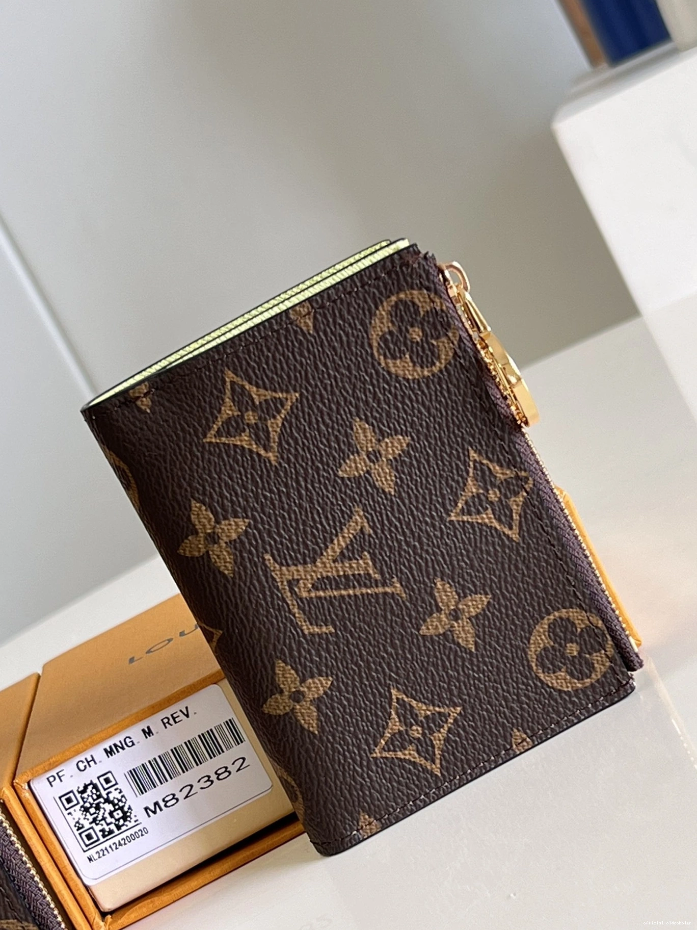 Official oldcobbler Wallet Lisa Louis Vuitton 0801